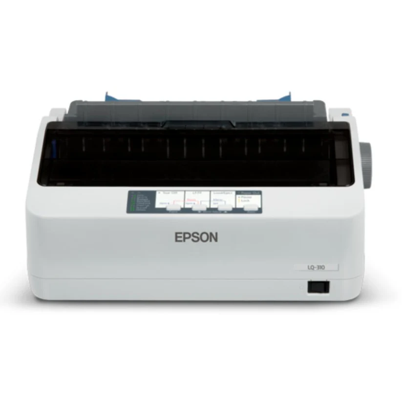 Epson LQ-310 Dot Matrix Printer | 24-Pin Narrow Carriage, 416 CPS Print Speed, USB/Serial/Parallel Connectivity