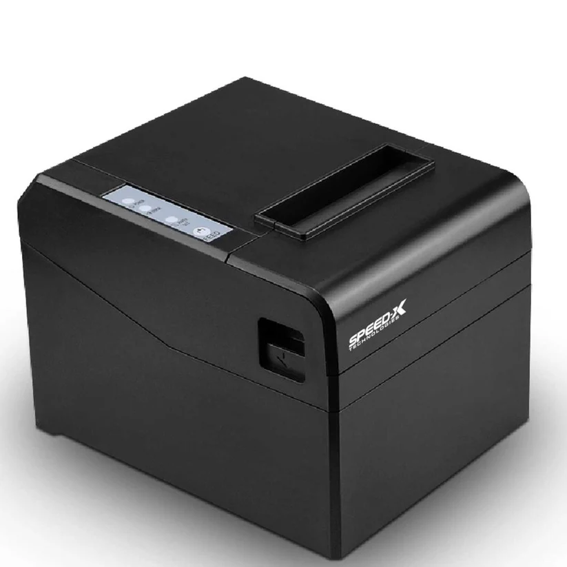 Speed-X SP-250U | 80mm Thermal Receipt Printer | USB Interface | 220mm/s Printing Speed | Auto Cutter