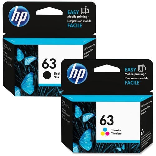 HP Original 63 Black and Color Ink